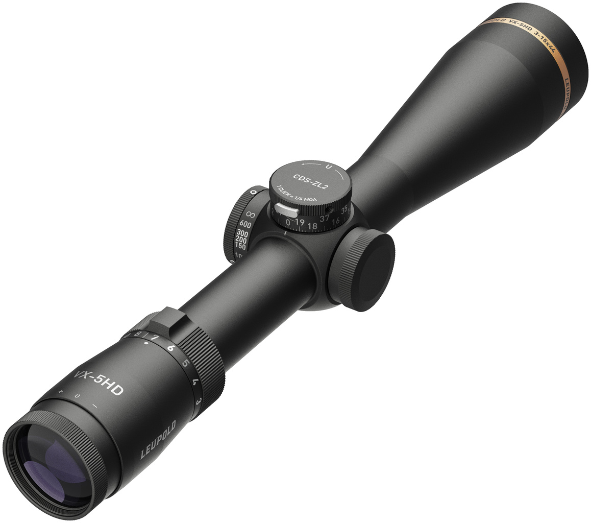 DGD ⑤ LEUPOLD VX-5HD 3-15X44 SF CDS-ZL2 DUPLEX 30MM RIFLE SCOPE